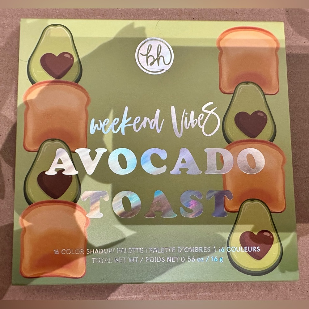 BH Cosmetics Weekend Vibe Avocado Toast